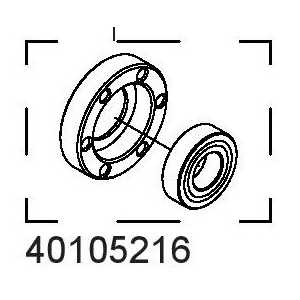 Náboj a ložisko kotúčové brzdy 40105216