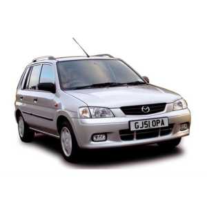 Priečniky Aurilis Trax pre Mazda Demio 1998-2003 s pozdĺžnikmi