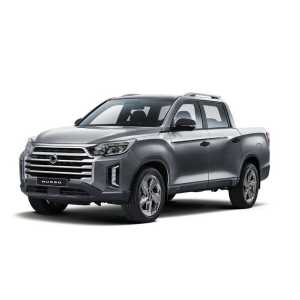 Priečniky Aurilis Green Valley Quick Vento Alu pre SsangYong Musso II 2/4dv. 2018-2023 s pozdĺžnikmi