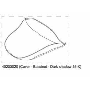 Cover-Bassinet-Dark shadow 15- Thule 40203020